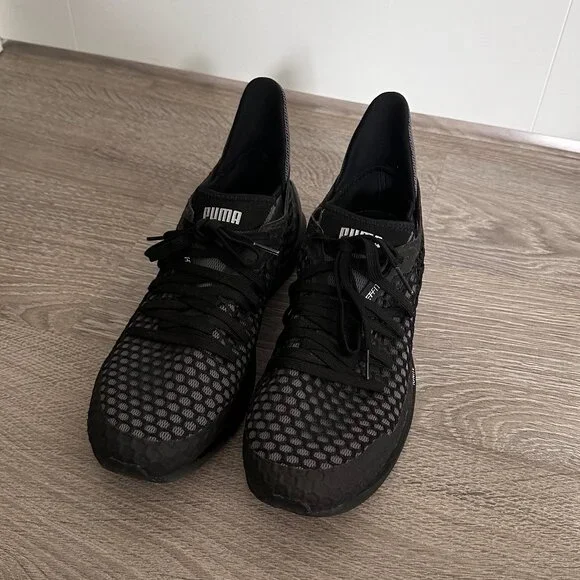 PUMA IGNITE LIMITLESS NETFIT IN BLACK - Picture 4 of 5